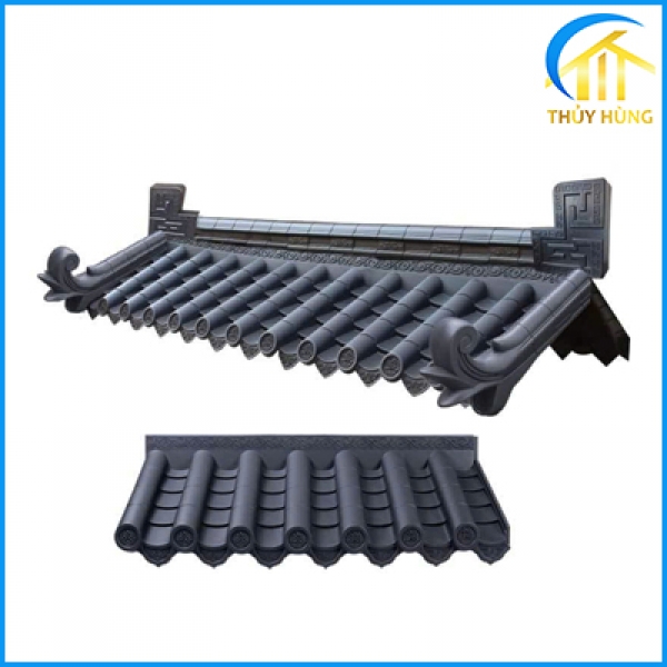 Ngói nhựa PVC/ASA âm dương