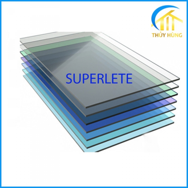 Tấm lợp poly đặc SuperLete